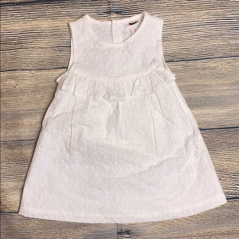 Baby Girls Sleeveless Lace Dress Size 18M
